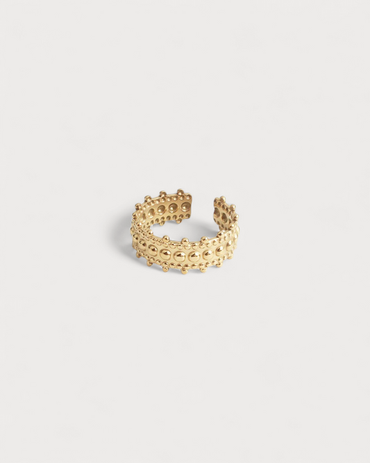 Delilah - Ring - Edelstahl - verstellbar