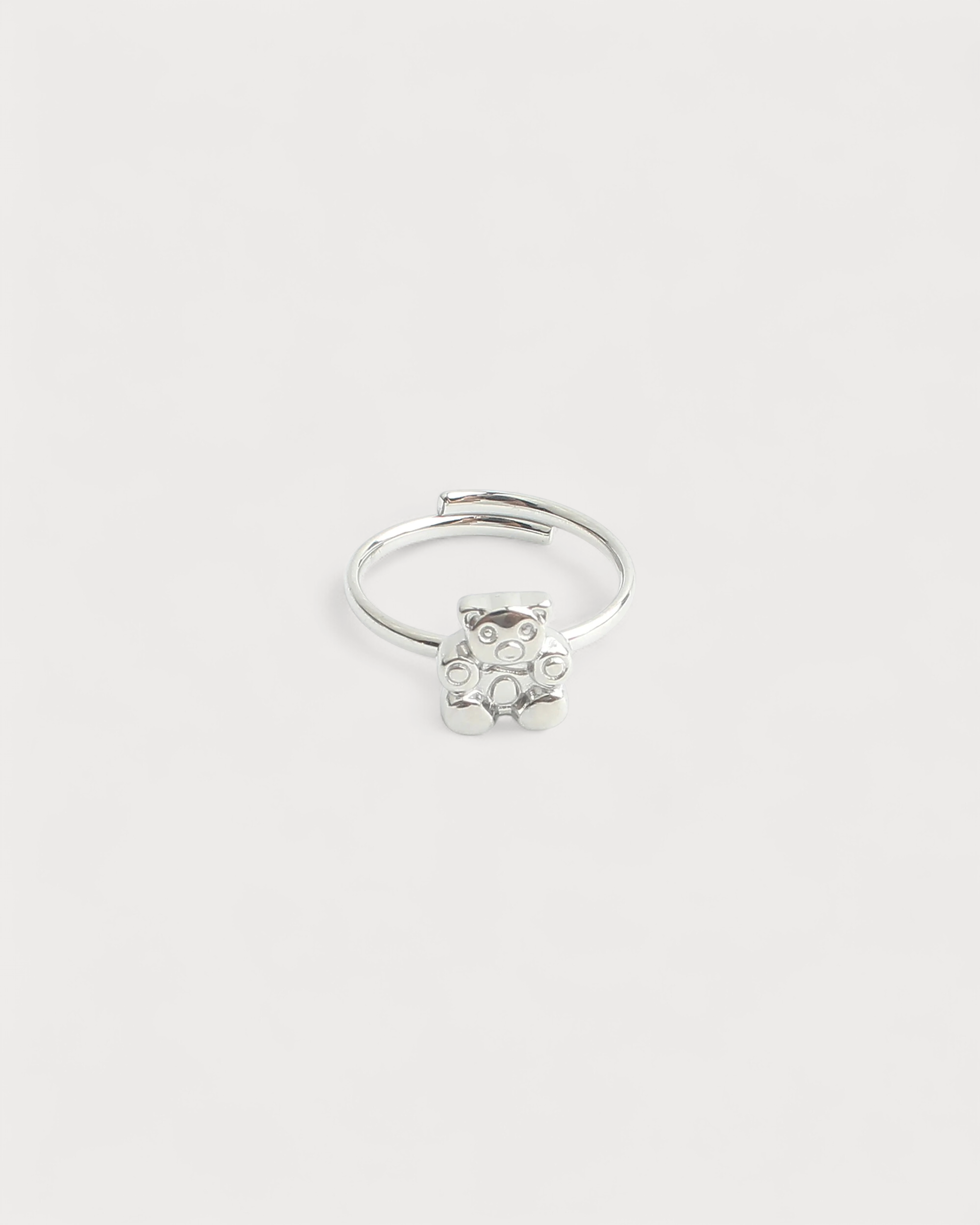 Teddy - Ring - Edelstahl - Verstellbar