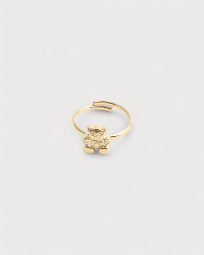 Teddy - Ring - Edelstahl - Verstellbar