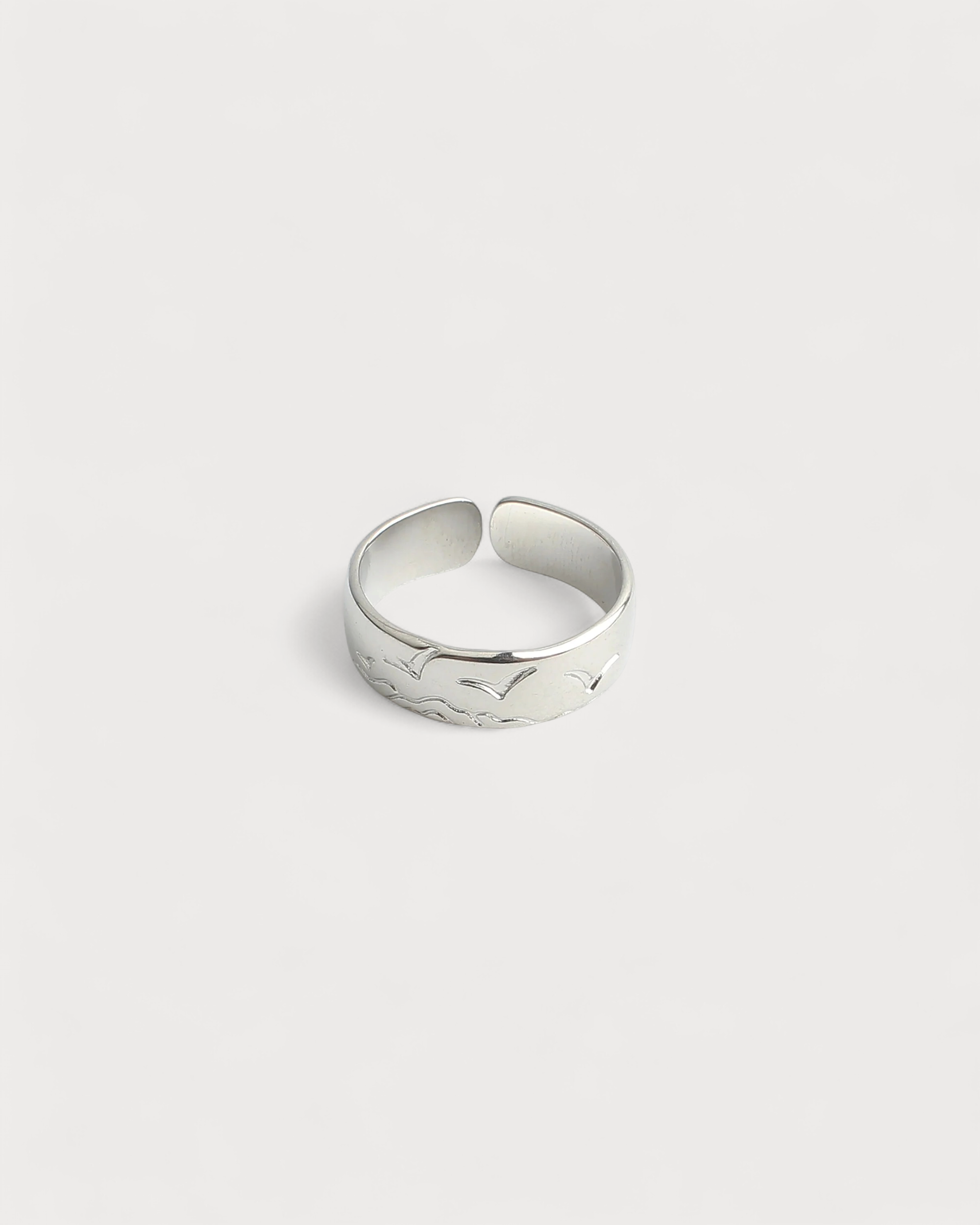 Hirundo - Ring - Edelstahl - Verstellbar