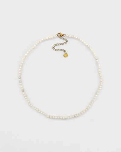 100% Real Fresh Water Pearl - Halskette - Edelstahl