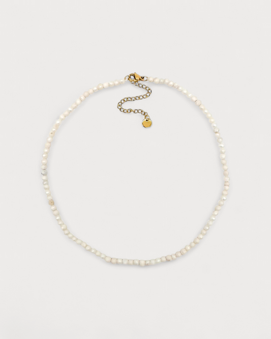 100% Real Fresh Water Pearl - Halskette - Edelstahl