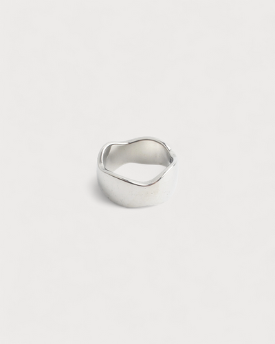 Wavey - Ring - Edelstahl