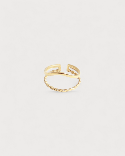 Sascha - Ring - Edelstahl - Verstellbar