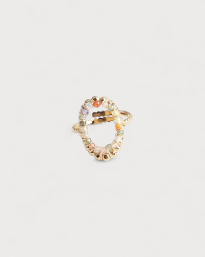 Nandita - Ring - Edelstahl - verstellbar