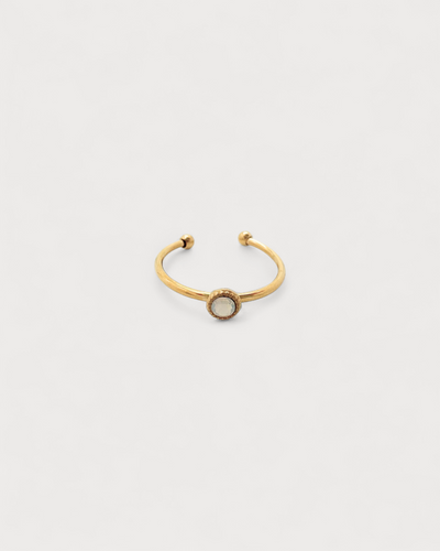 Strass - Ring - Edelstahl - Verstellbar