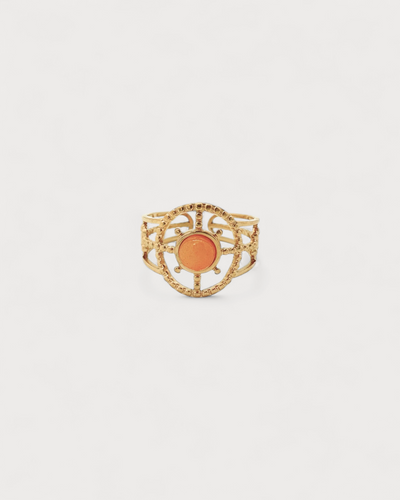 Sonne - Ring - Edelstahl - verstellbar