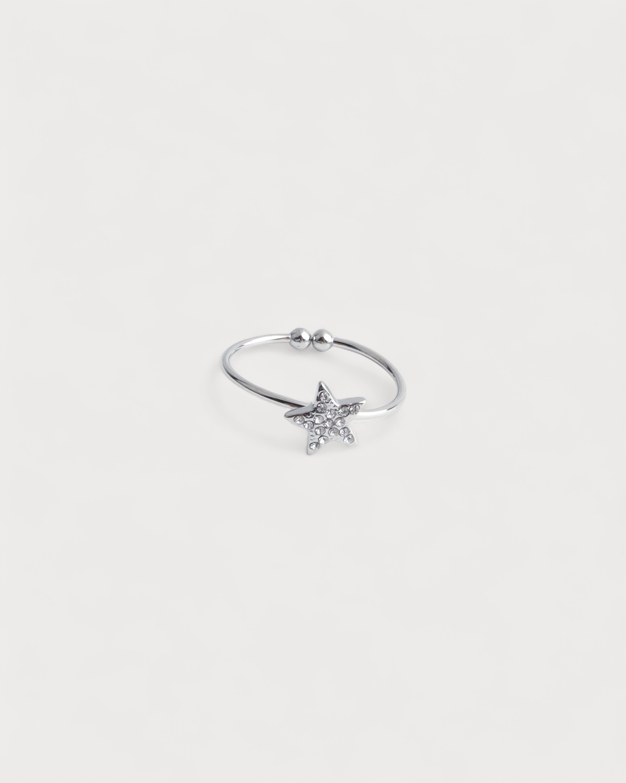 Shining Star - Ring - Edelstahl