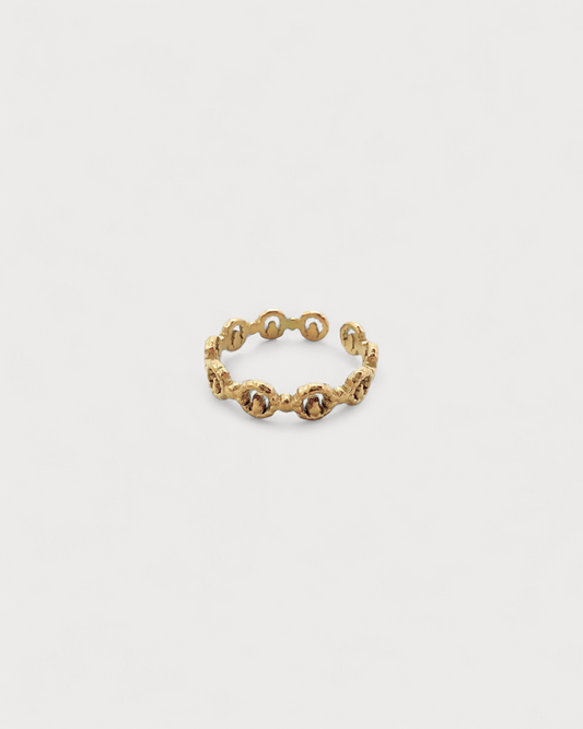 Lora - Ring - Edelstahl - Verstellbar