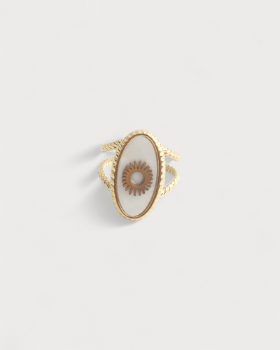 Eterna - Ring - Edelstahl - Verstellbar