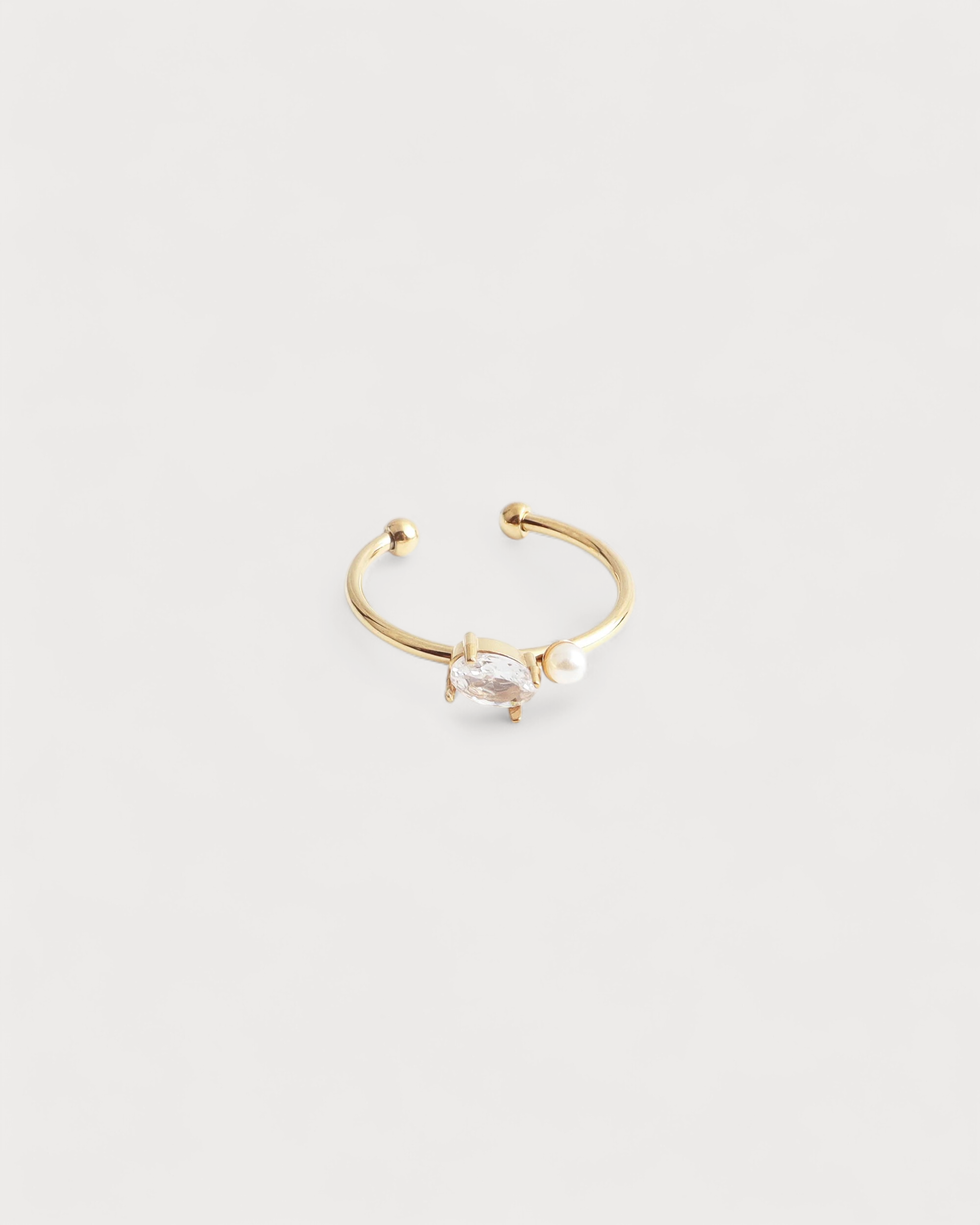 Leonie - Ring - Edelstahl - Verstellbar