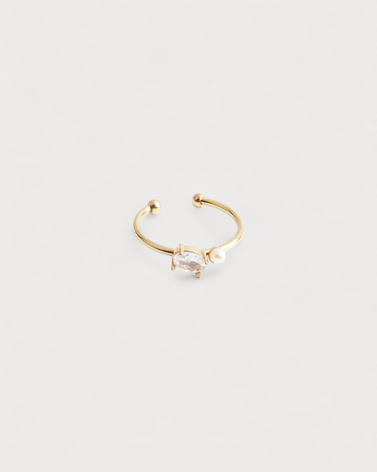 Leonie - Ring - Edelstahl - Verstellbar