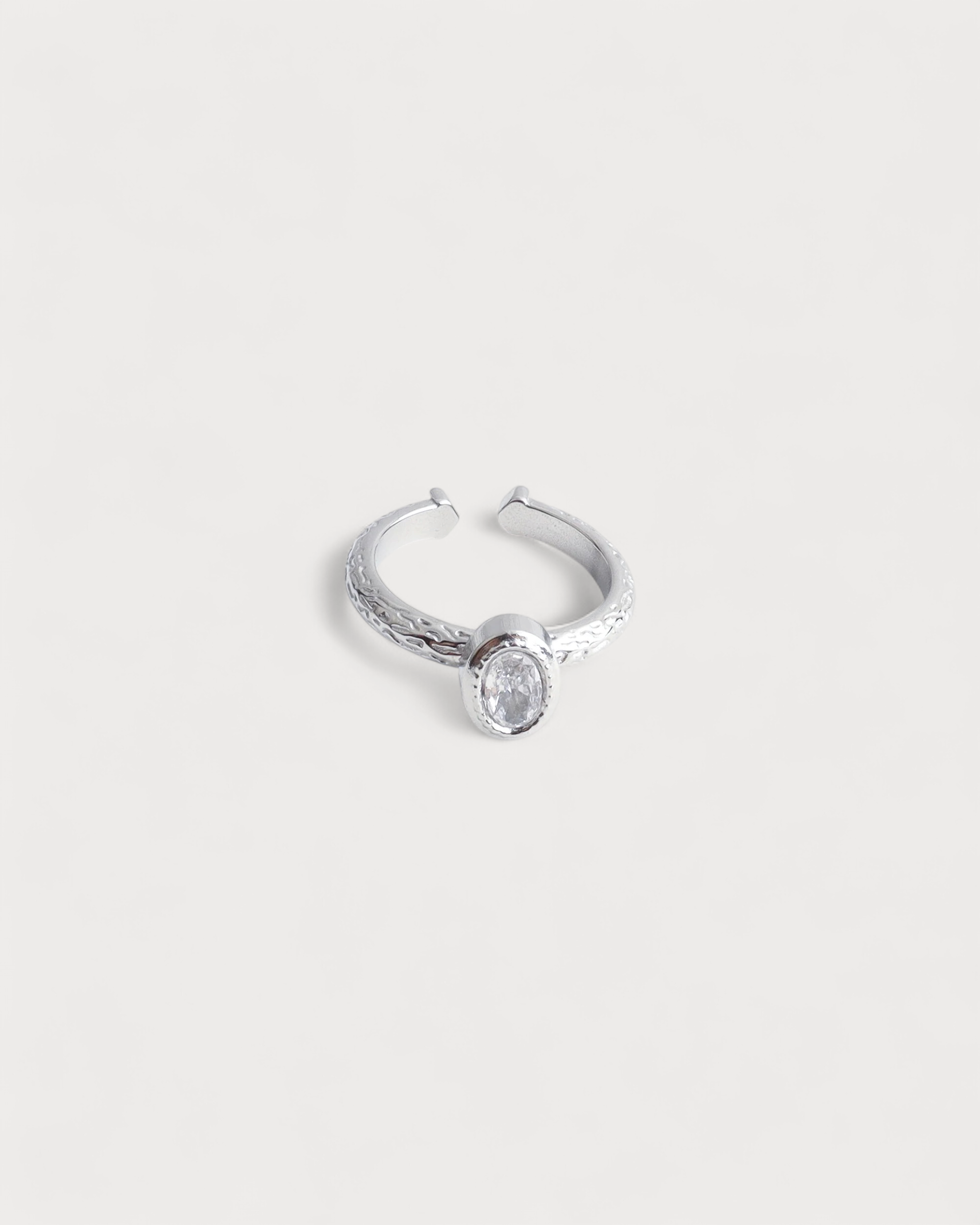 Amara - Ring - Edelstahl - Verstellbar