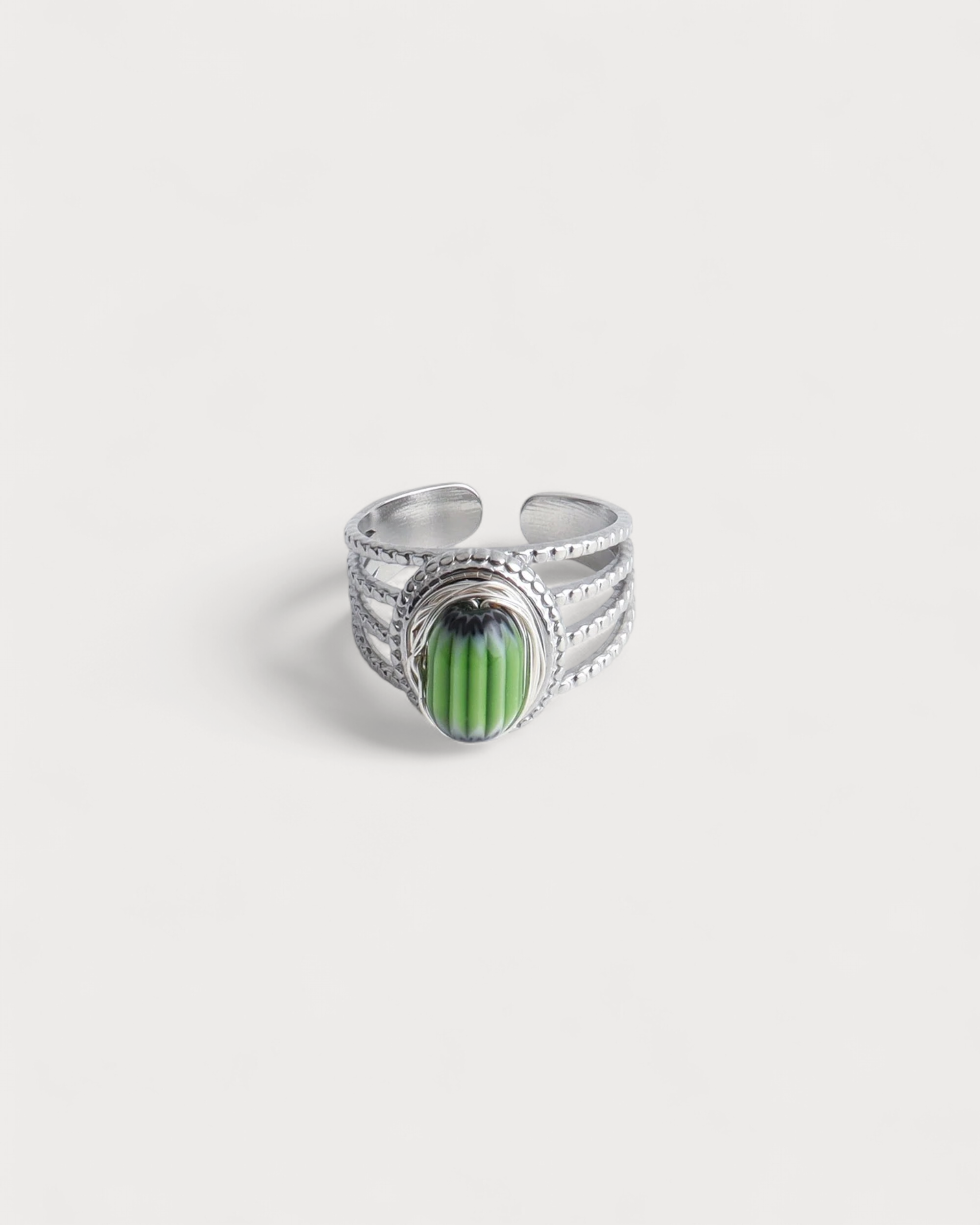 Aira - Ring - Edelstahl - Verstellbar