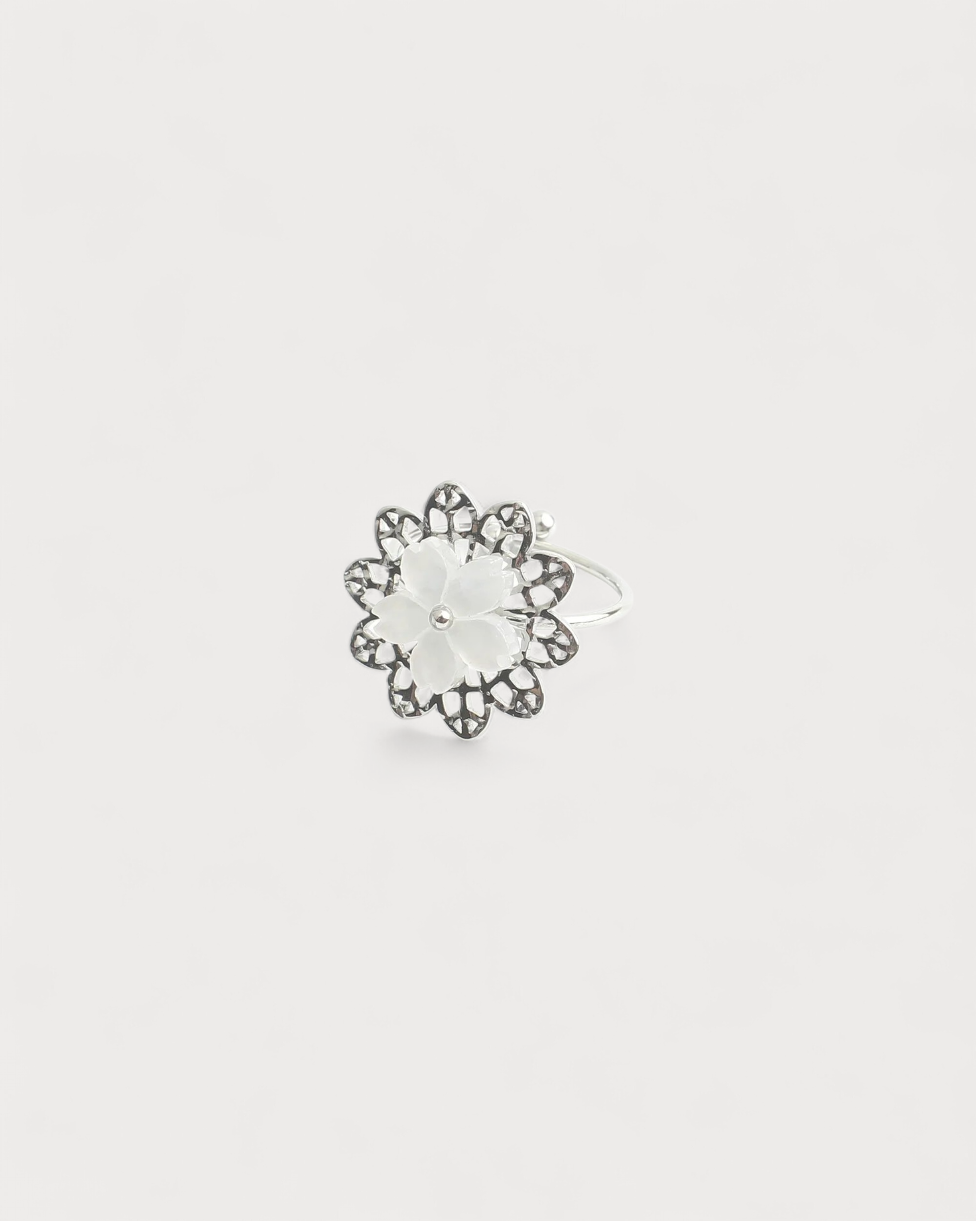 Liliana - Ring - Edelstahl - verstellbar