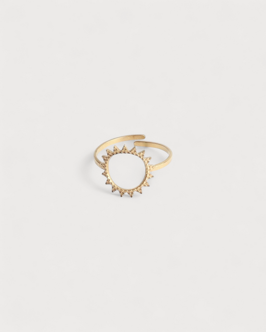Sweet Sun - Ring - Edelstahl - verstellbar