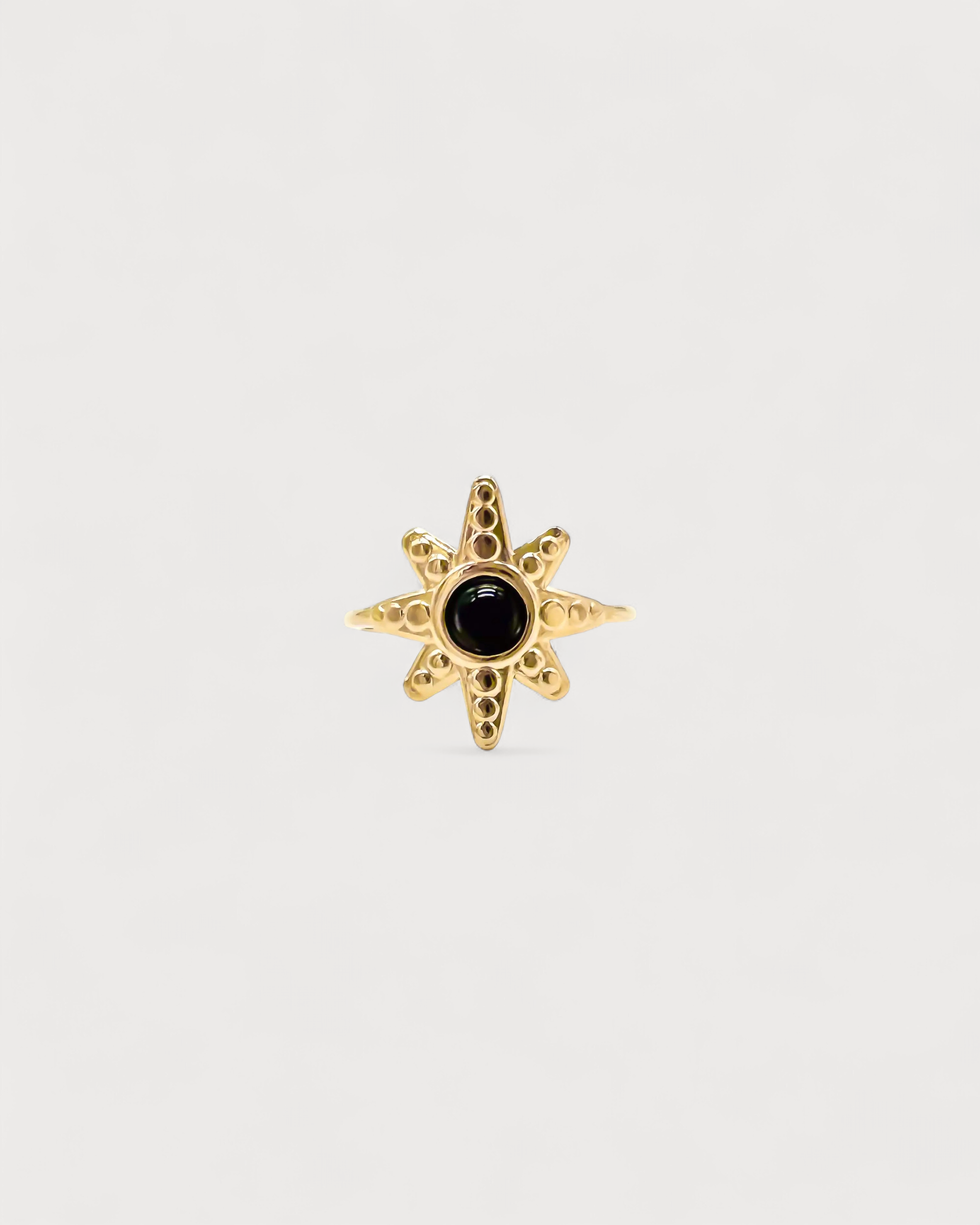 Stars - Ring - Edelstahl - verstellbar