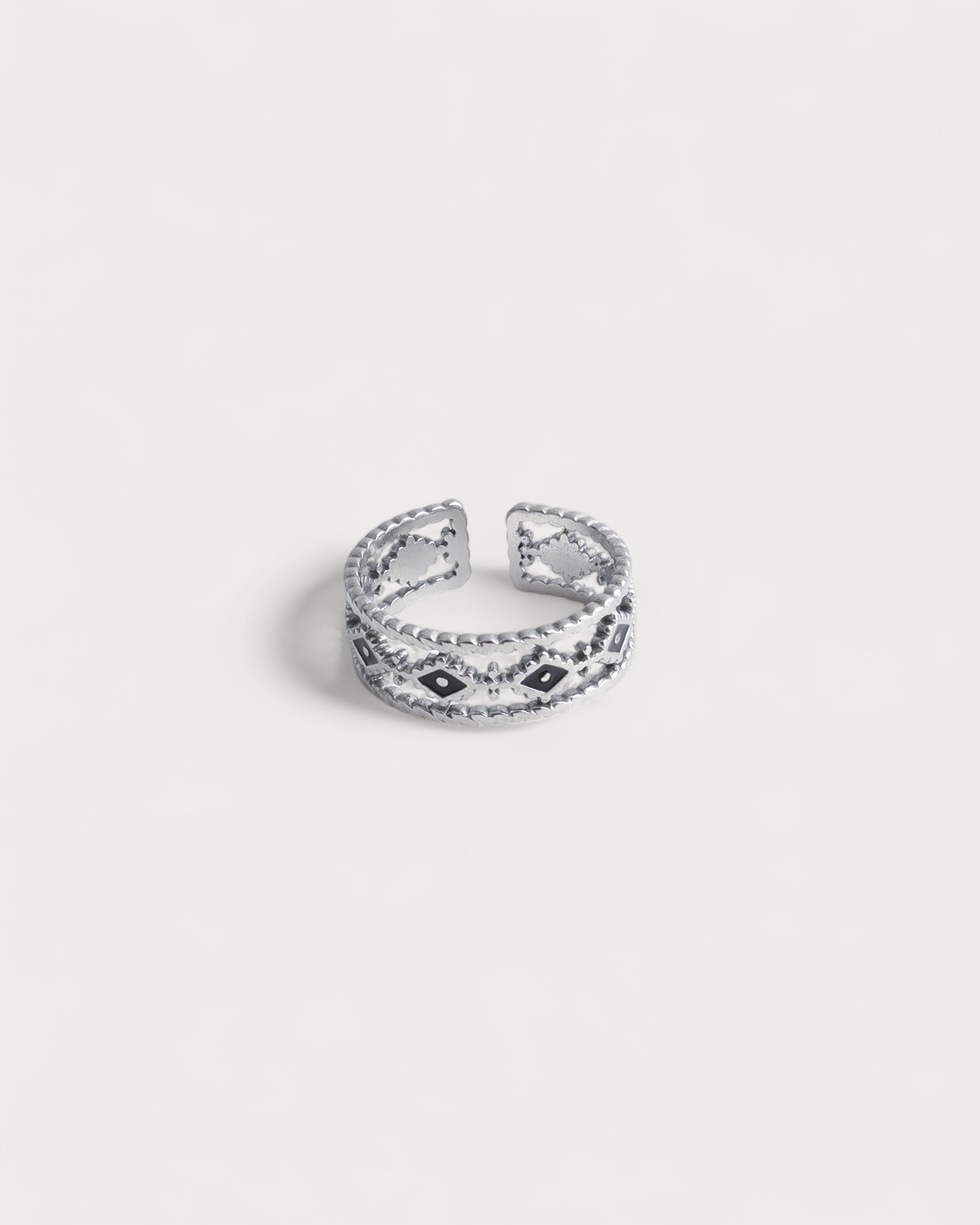 Lexy - Ring - Edelstahl - verstellbar