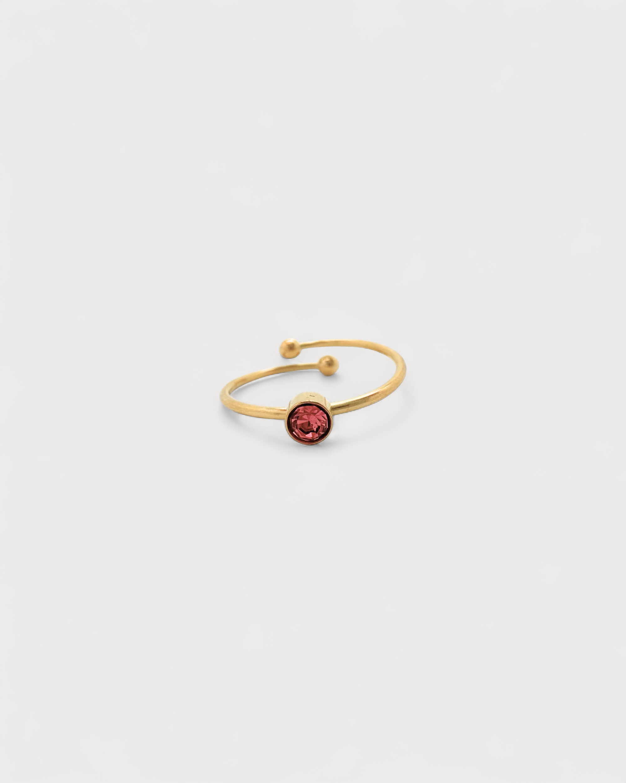Isabella - Ring - Edelstahl - verstellbar
