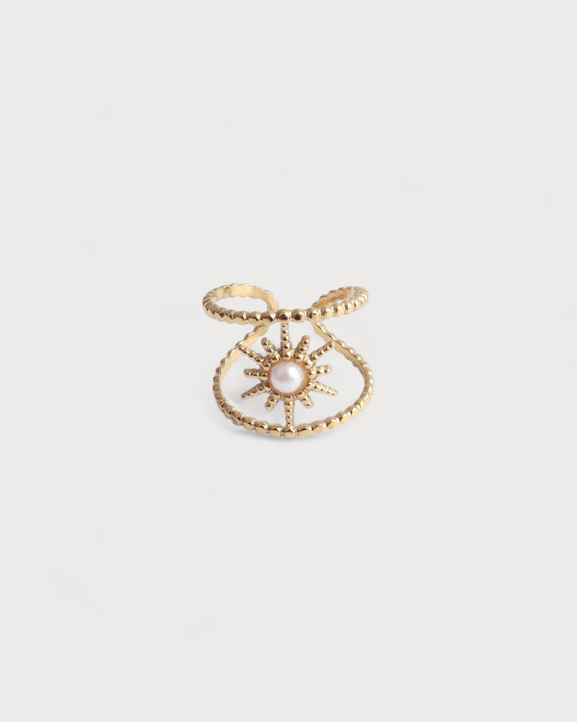 Du bist mein Sonnenschein - Ring - Edelstahl - verstellbar