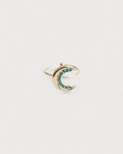 Once In A Moon - Ring - Edelstahl