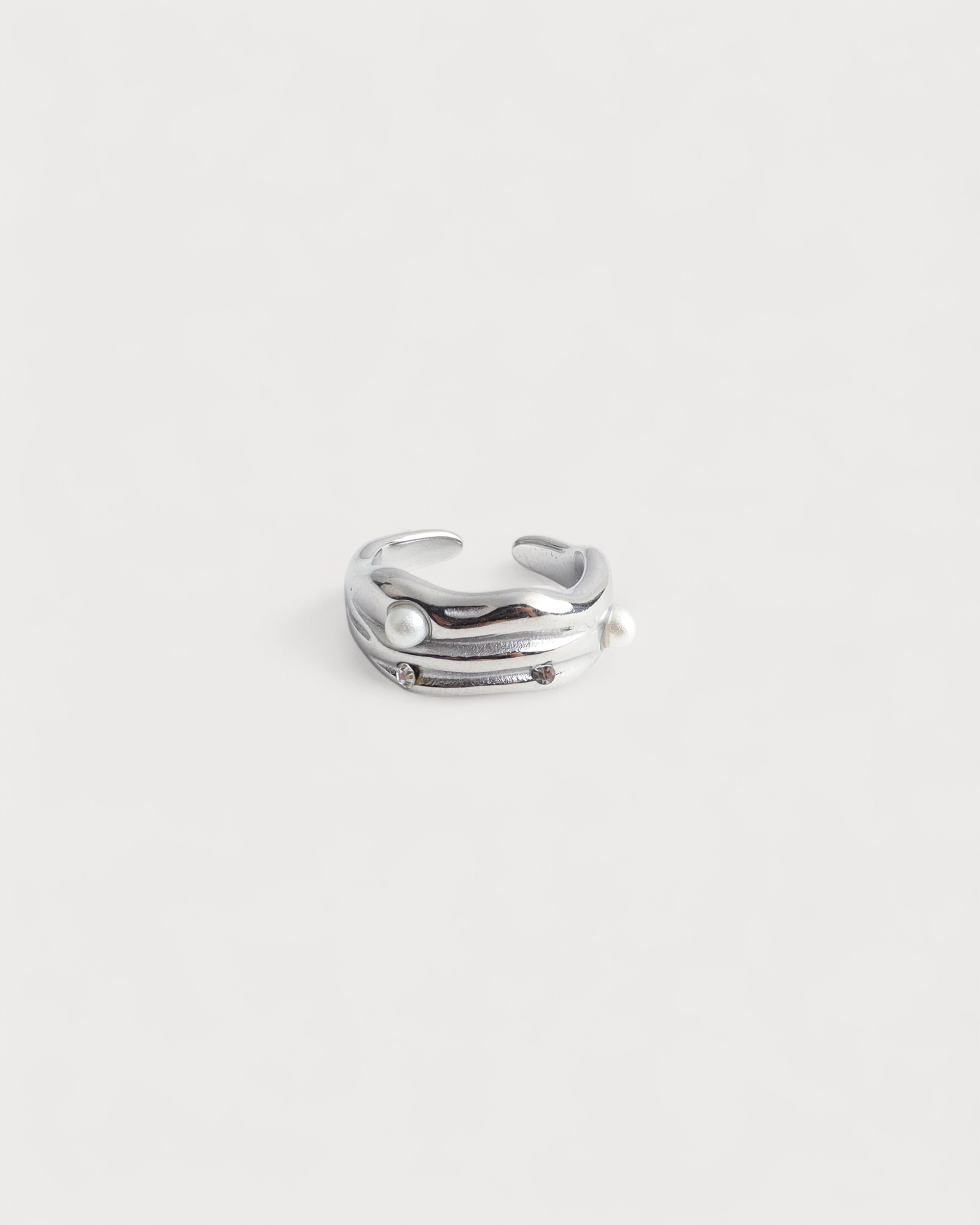 Angelique - Ring - Edelstahl - Verstellbar