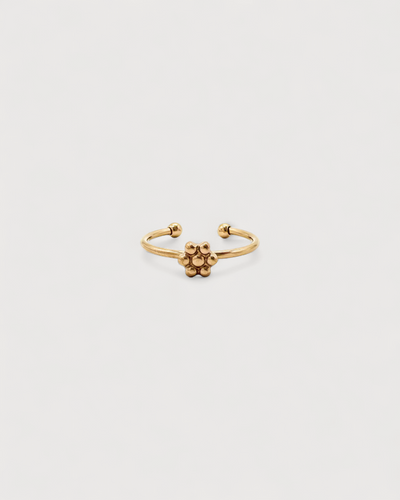 Une Petite Fleur - Ring - Edelstahl - verstellbar