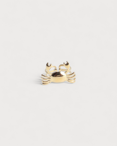 Crabby - Ring - Edelstahl - Verstellbar