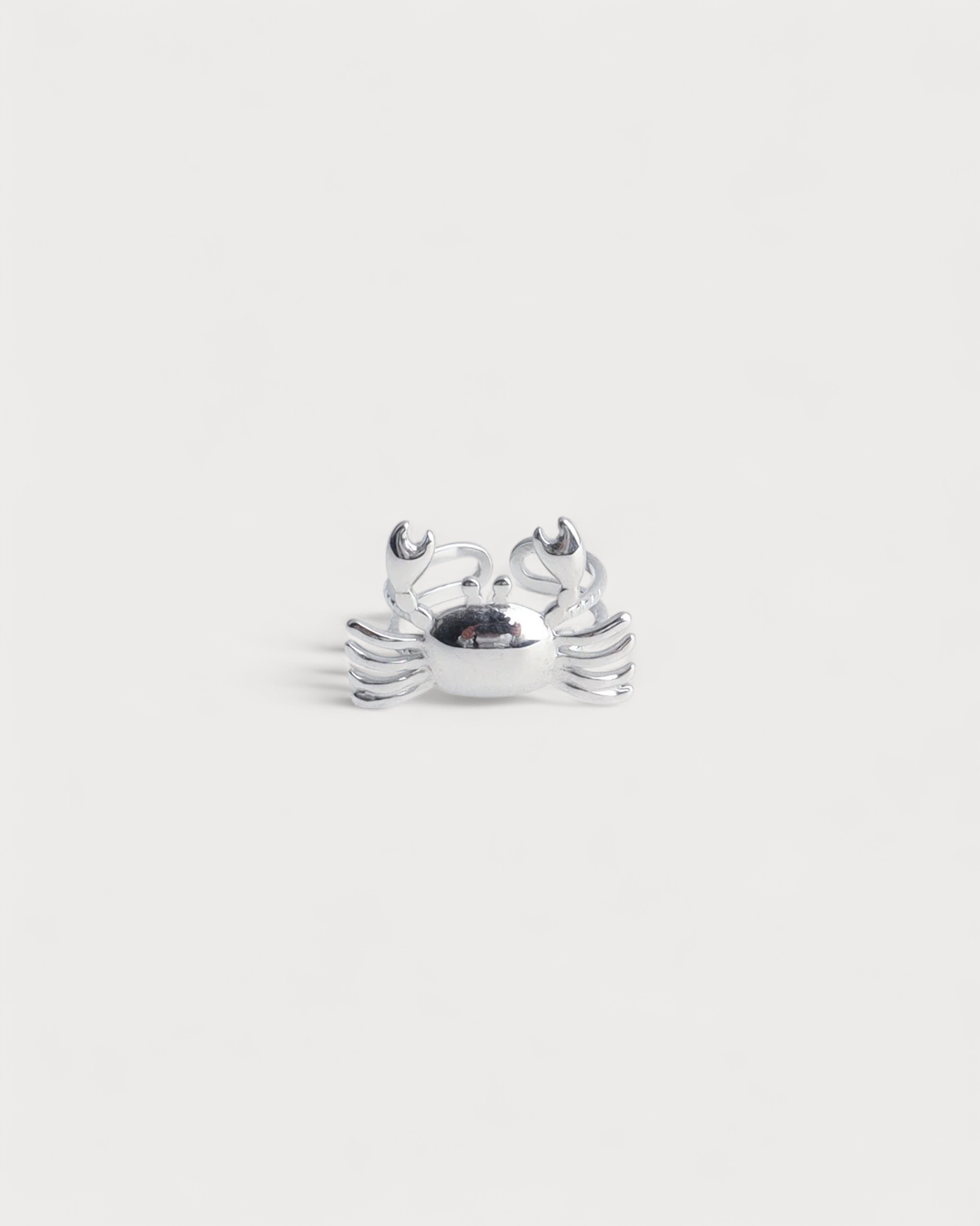 Crabby - Ring - Edelstahl - Verstellbar