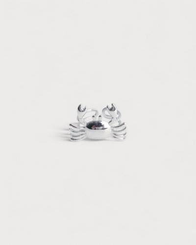 Crabby - Ring - Edelstahl - Verstellbar