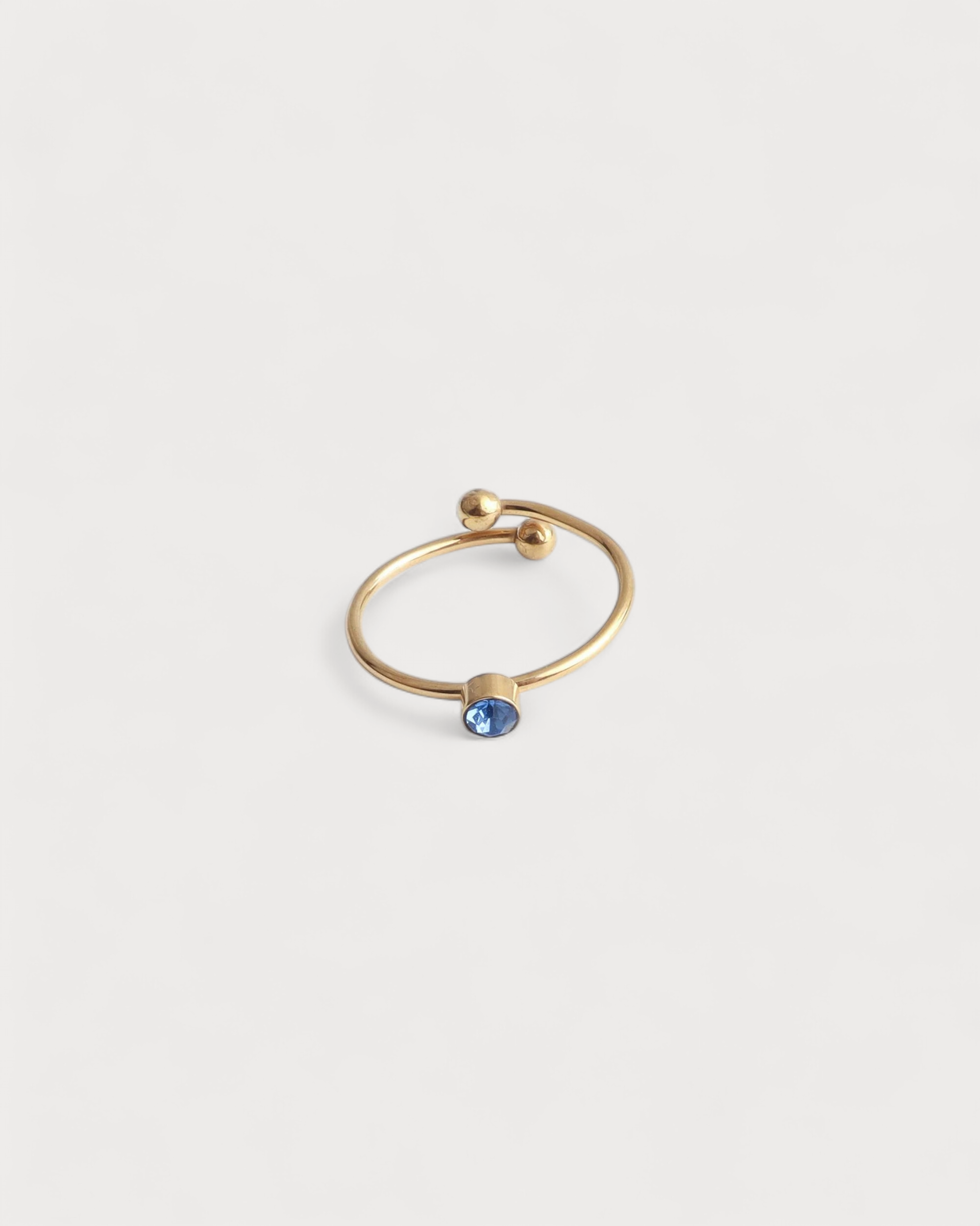 Isabella - Ring - Edelstahl - verstellbar