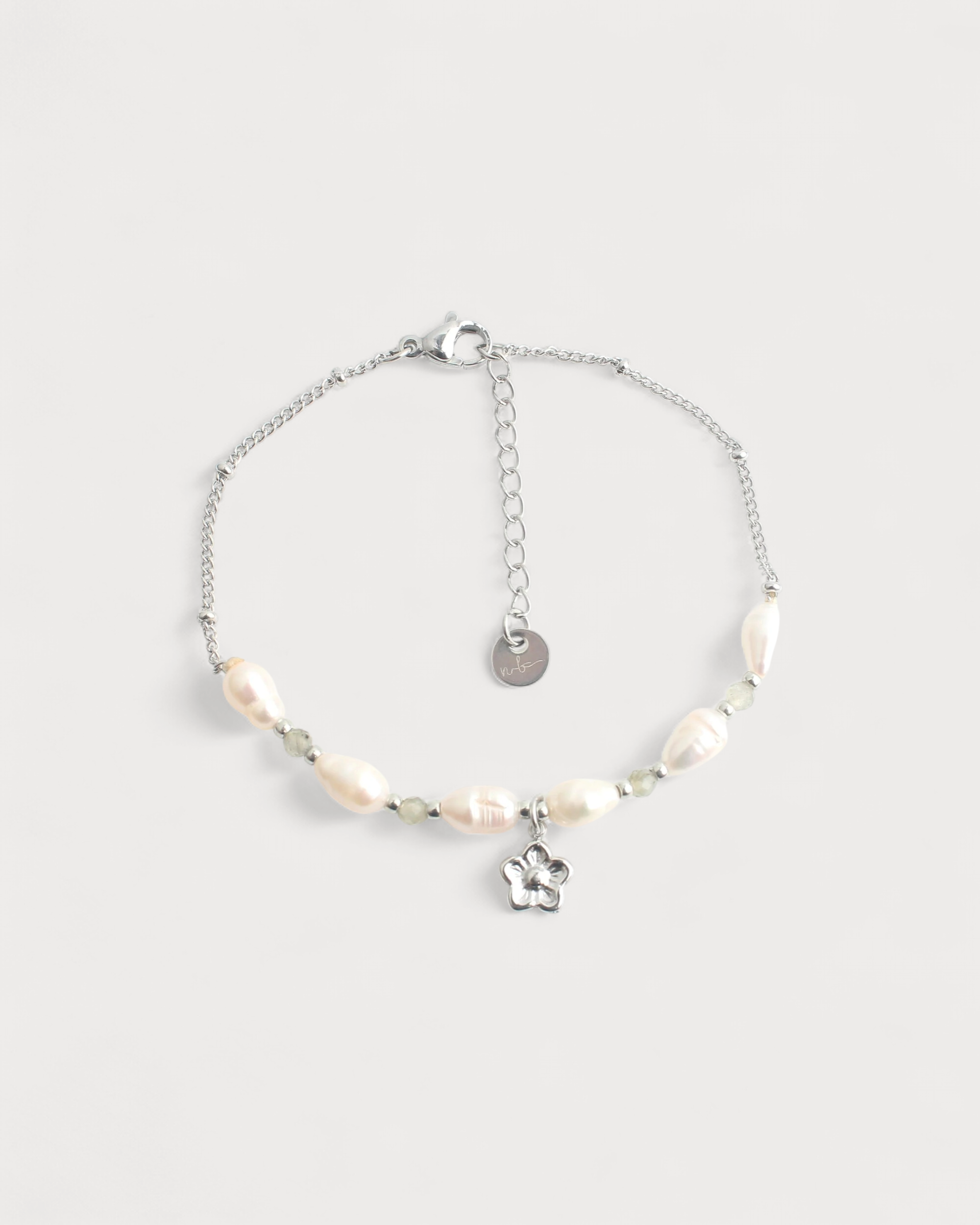 Florelle - Armband Perle - Edelstahl