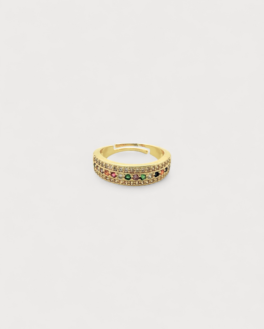 A girls best friend  – Ring – Vergoldet – Verstellbar