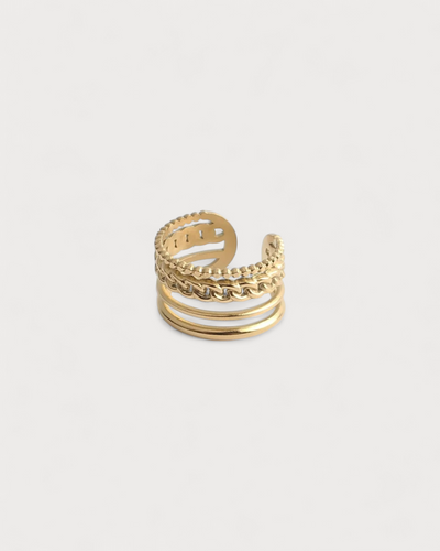 Nore - Ring - Edelstahl - verstellbar