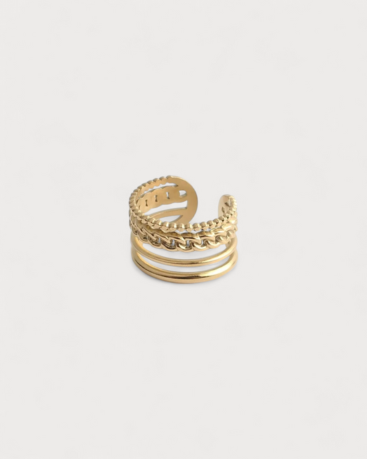 Nore - Ring - Edelstahl - verstellbar