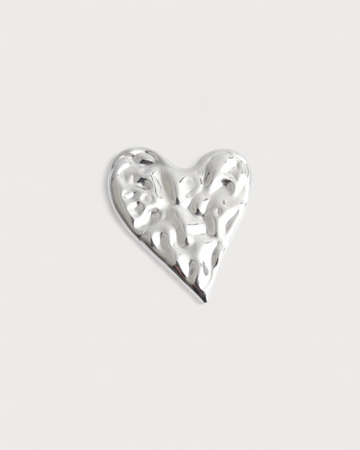 Heart - Brosche - Edelstahl