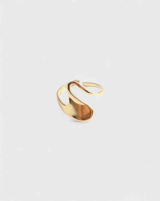 Suze - Ring - Edelstahl - Verstellbar