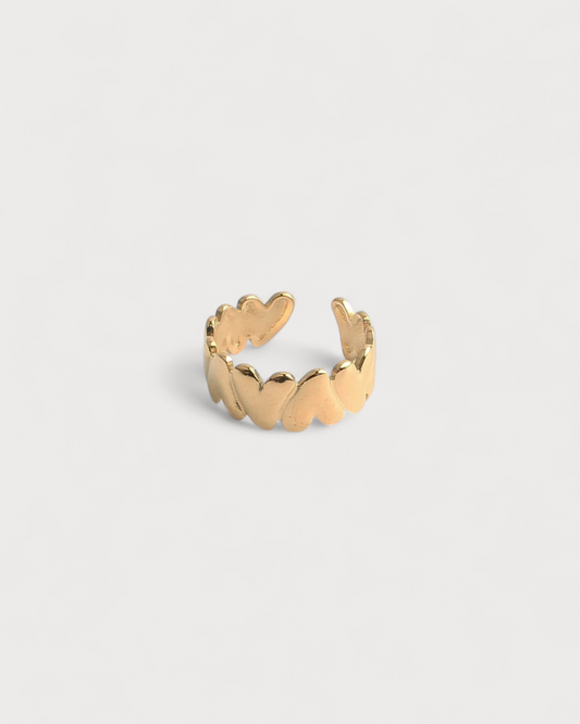 Esme - Ring - Edelstahl - Verstellbar