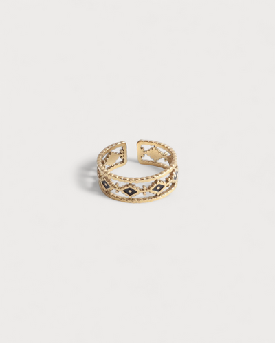 Lexy - Ring - Edelstahl - verstellbar