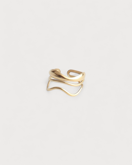 Montaigne - Ring - Edelstahl - Verstellbar