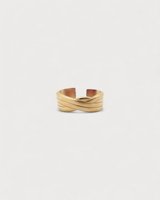 Aveline - Ring - Edelstahl - Verstellbar