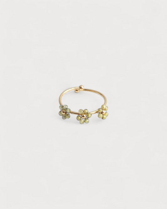 Camelia- Ring - Edelstahl - verstellbar