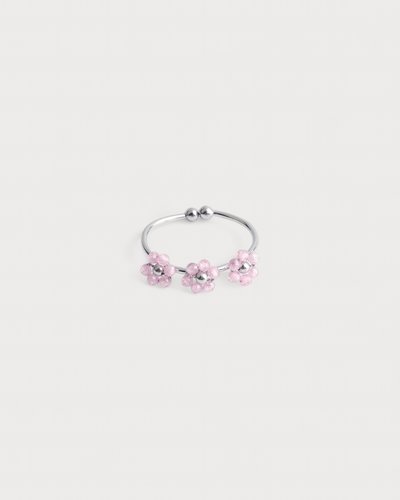 Camelia- Ring - Edelstahl - verstellbar