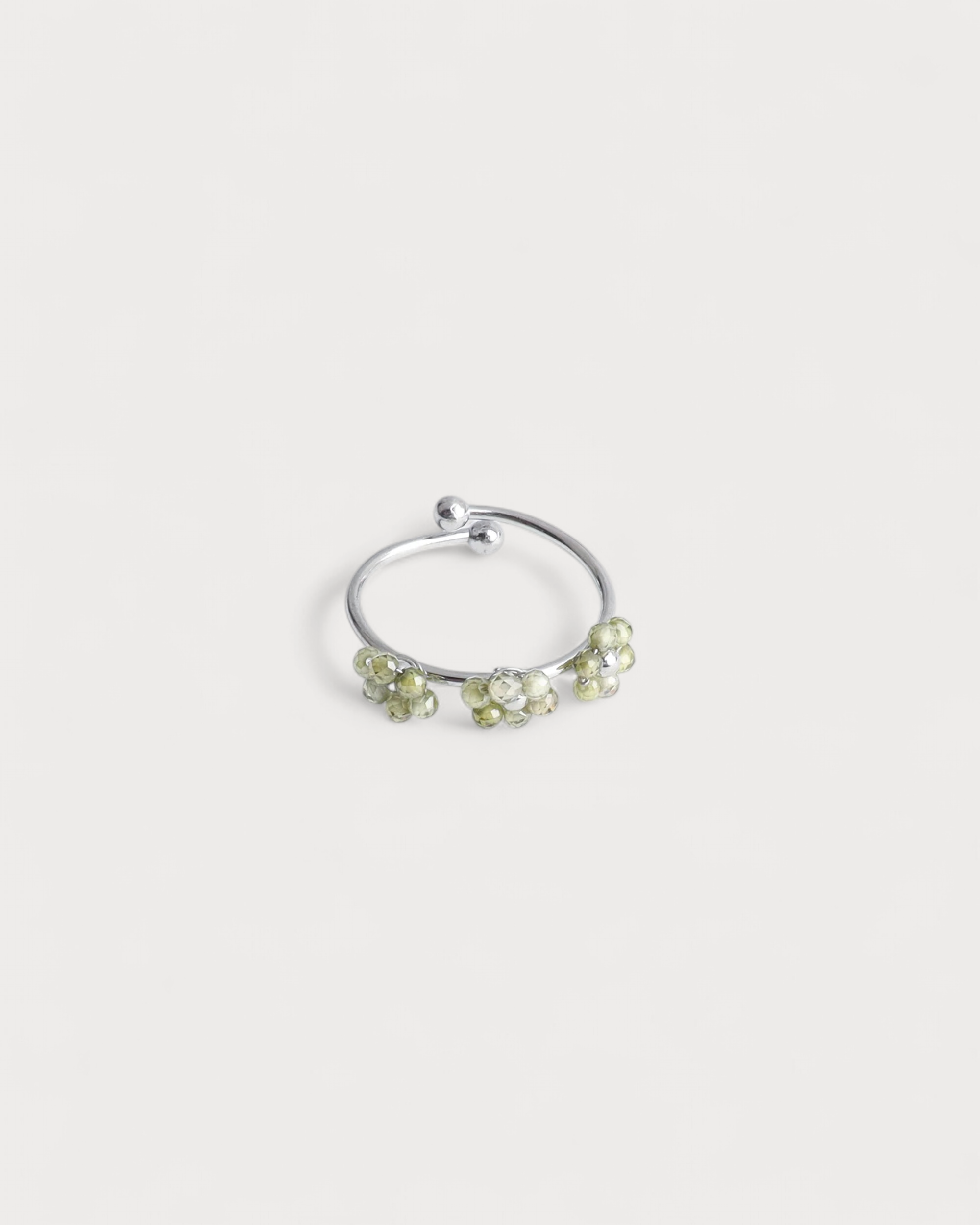 Camelia- Ring - Edelstahl - verstellbar