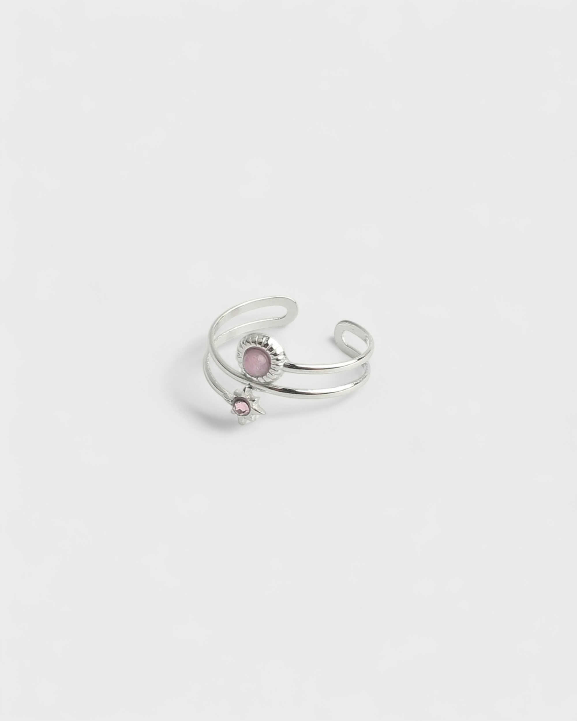 Candace - Ring - Edelstahl - verstellbar
