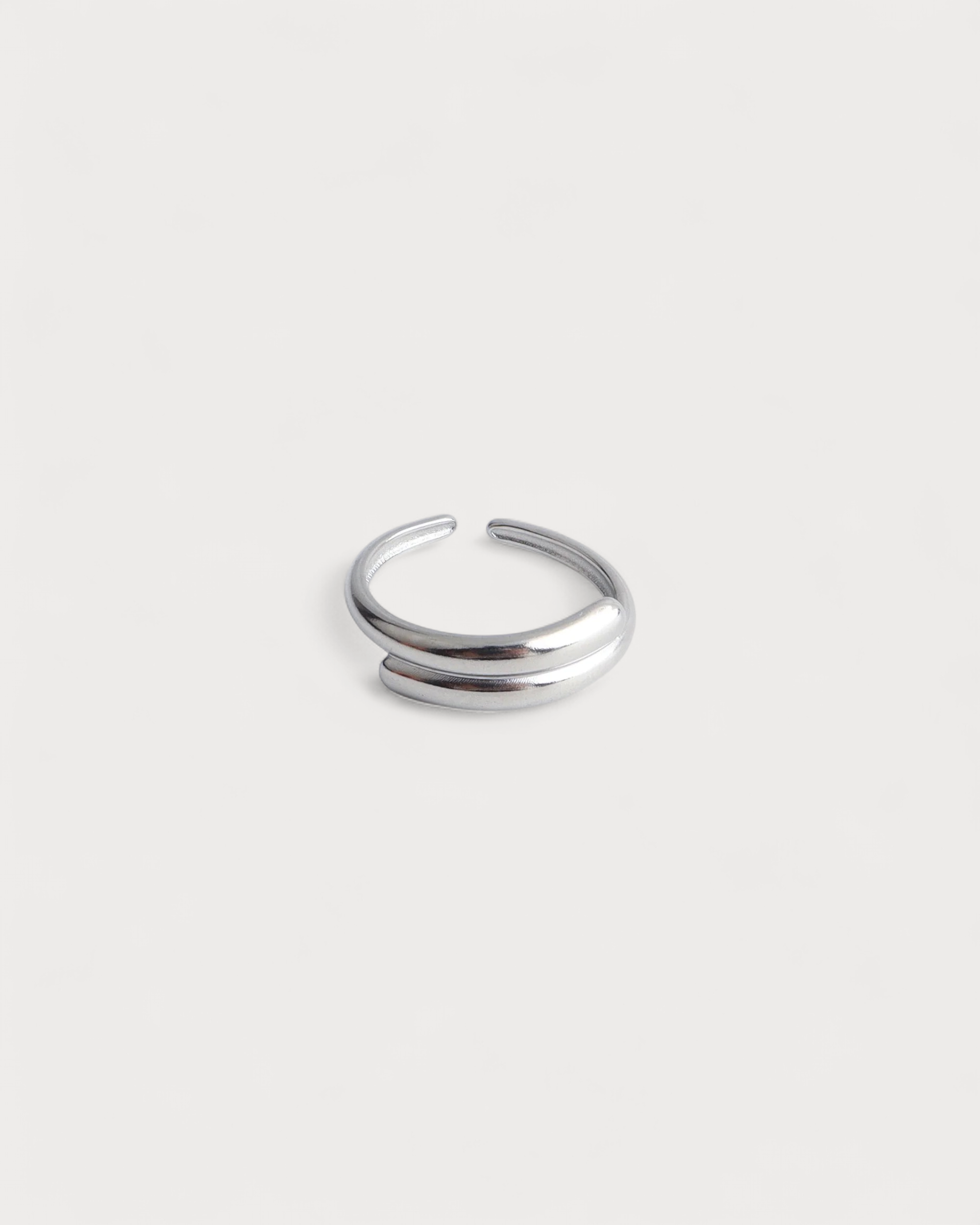 Ell - Ring - Edelstahl - Verstellbar