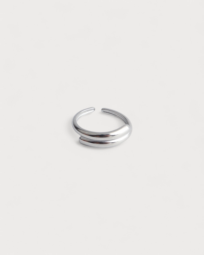Ell - Ring - Edelstahl - Verstellbar