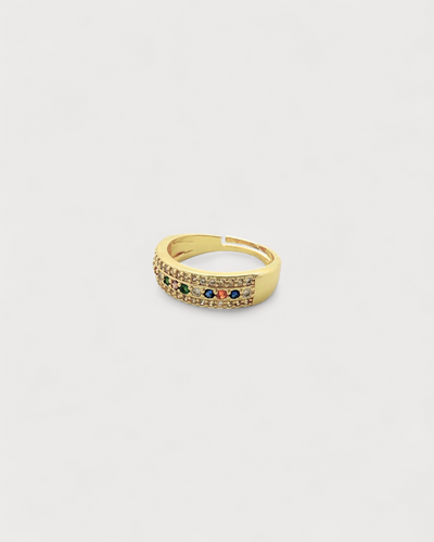 A girls best friend  – Ring – Vergoldet – Verstellbar