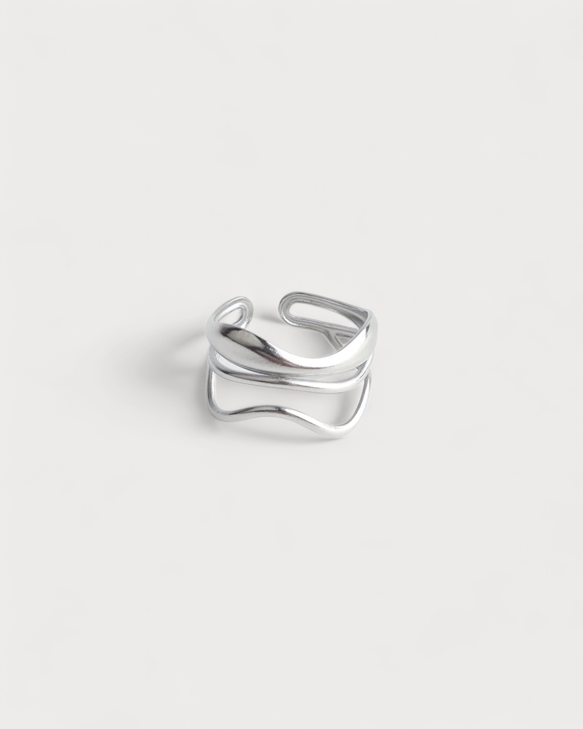 Montaigne - Ring - Edelstahl - Verstellbar