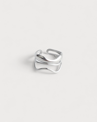 Montaigne - Ring - Edelstahl - Verstellbar
